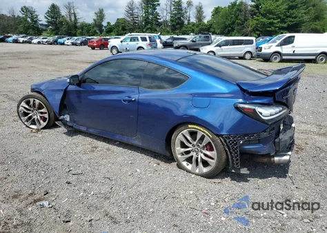 2015 Hyundai Genesis Coupe 3.8L from USA, damaged, VIN KMHHU6KJ5FU130269